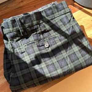 Lands End plaid pants- size 38